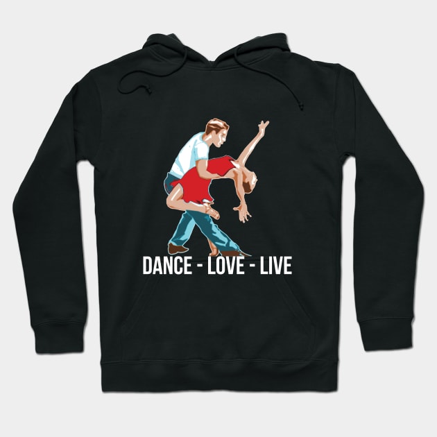 Ballroom Dancing - Dance Love Live Hoodie by Kudostees